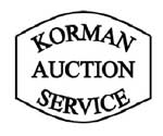 Logo: Korman Auction Service
